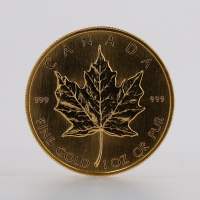 1 oz Canadian Gold Maple Leaf Coin (.999 Pure, 1979-1982 Dates) l