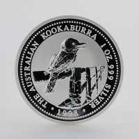 1998 1 oz Australian Silver Kookaburra Coin l JM Bullion™