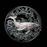 2025 2 oz Colorized Proof Pitcairn Islands Silver Ocean Wonders