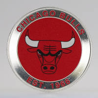 1 oz Colorized NBA Chicago Bulls Silver Round (BU) l JM Bullion™