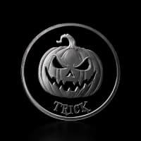 1 oz Trick or Treat Coin Flip Silver Round (New) l JM Bullion™