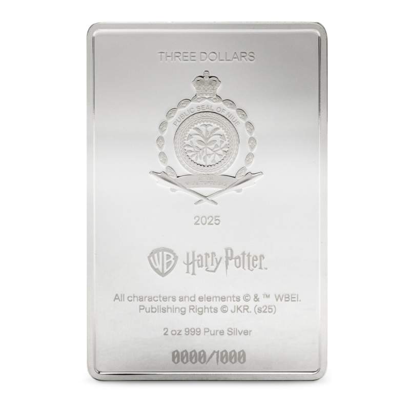 2025 2 oz Proof Colorized Niue Silver HP and the Order of Phoenix