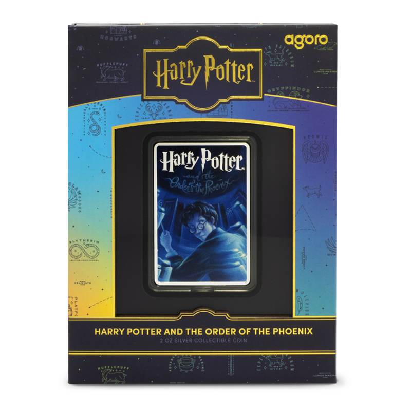 2025 2 oz Proof Colorized Niue Silver HP and the Order of Phoenix