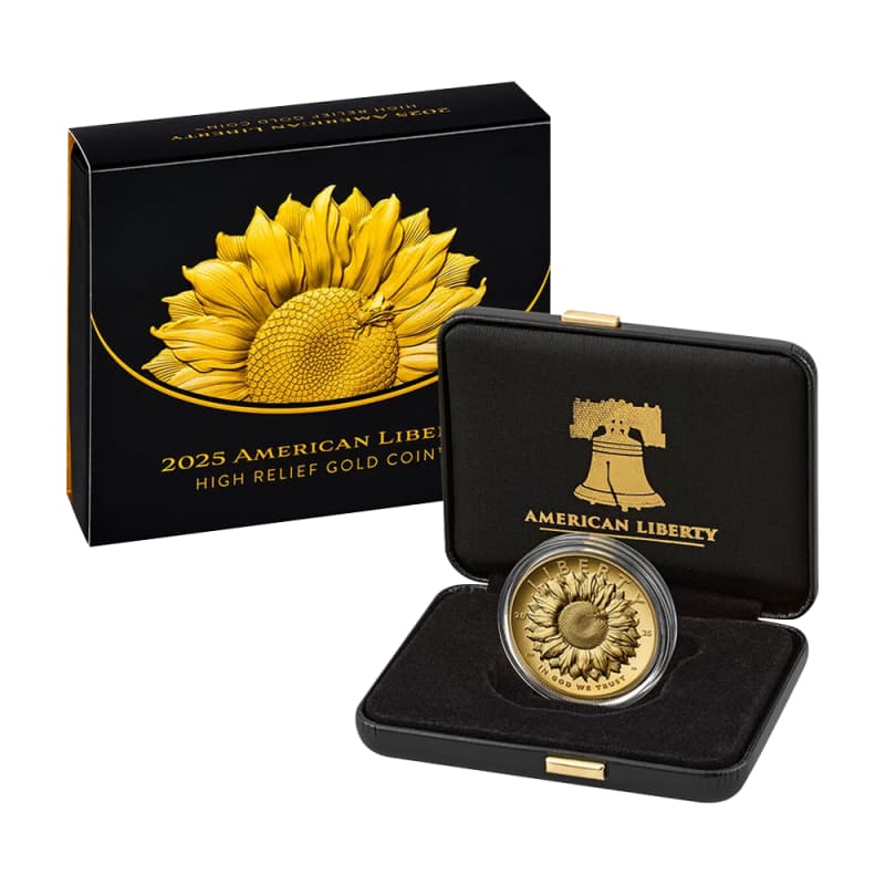 2025-W 1 oz Proof American Liberty High Relief Gold Coin l JM Bullion™