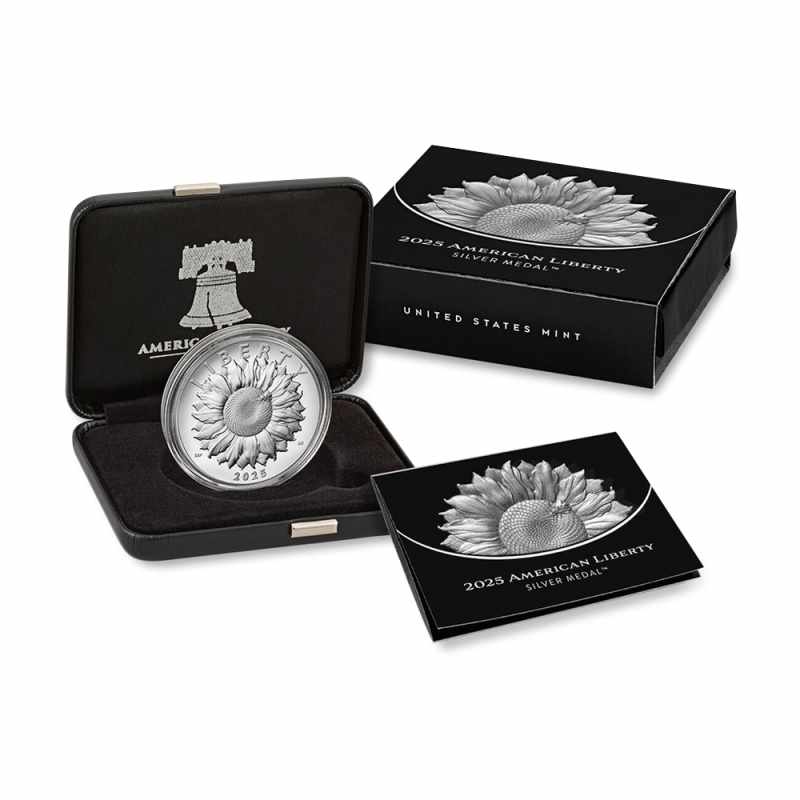 2025-P 1 oz Proof American Liberty Silver Medal l JM Bullion™