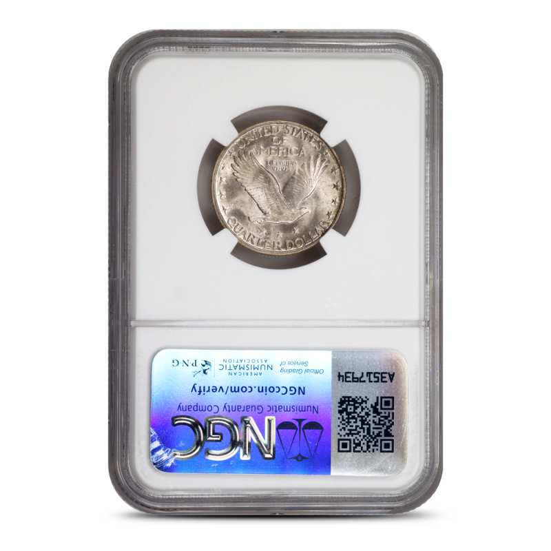1927-S Standing Liberty Quarter NGC MS65 l JM Bullion™