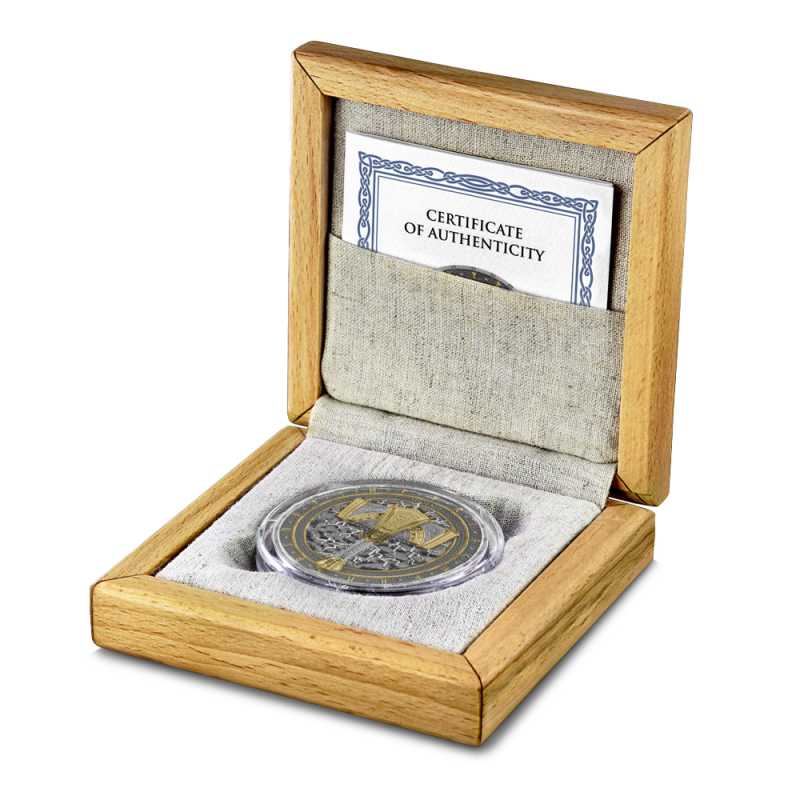 2025 2 oz Silver Germania Mint Artefacts Mjölnir Ultra High Relief