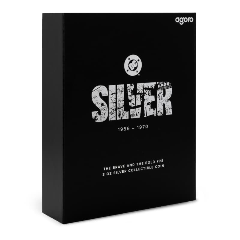 2025 3 oz Proof Niue Silver DC 90th Anniversary The Brave and the