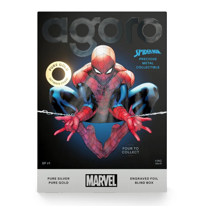 2025 5 Gram Proof Colorized Niue Marvel Spider Man Blind Box Foil