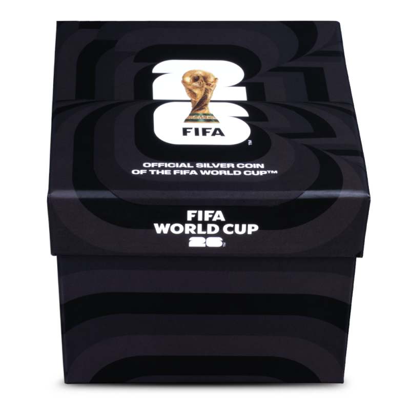 2026 3 oz Solomon Islands Colorized Silver FIFA Soccer Ball