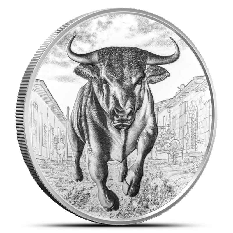 2025 1 oz Proof Cook Islands Silver Seven Deadly Sins Wrath Coin l