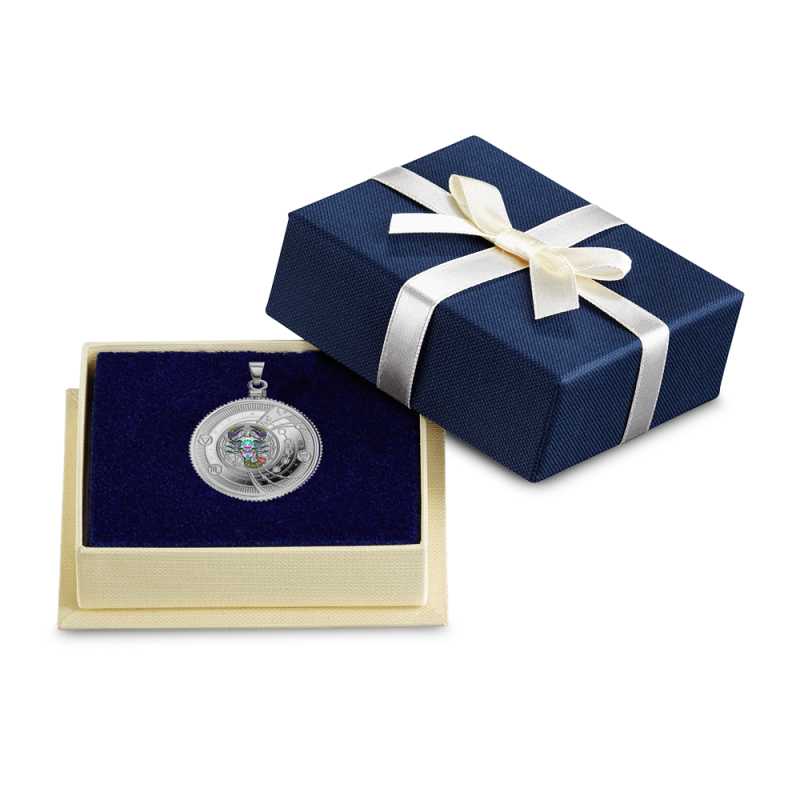 2025 10 Gram Proof Colorized Cameroon Silver Zodiac Signs Scorpio