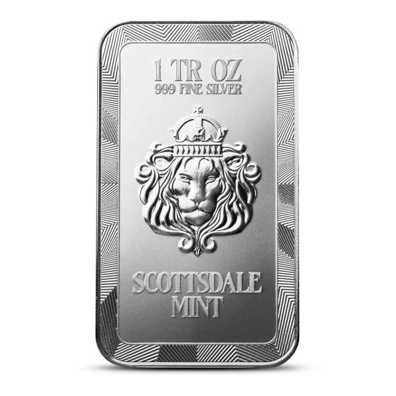 1 oz Colorized Scottsdale Monsters Collection The Scarecrow Silver