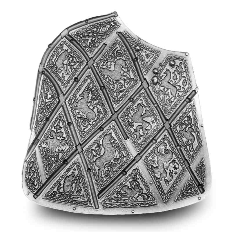 1 Kilo Shield Trellised Targe Silver Stacker (New) l JM Bullion™