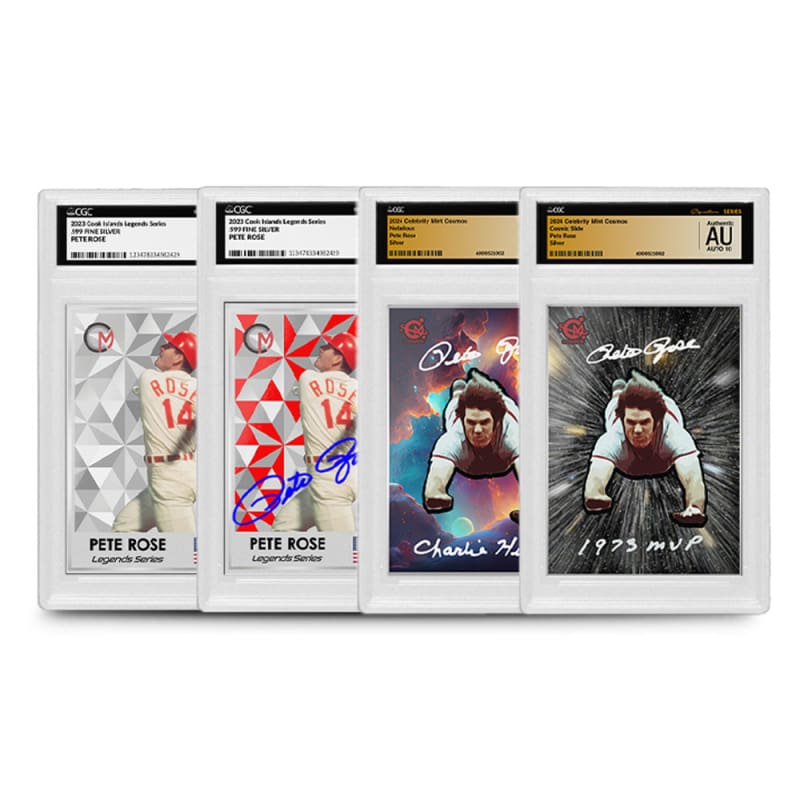 3 Gram Pete Rose Silver Trading Card l JM Bullion™