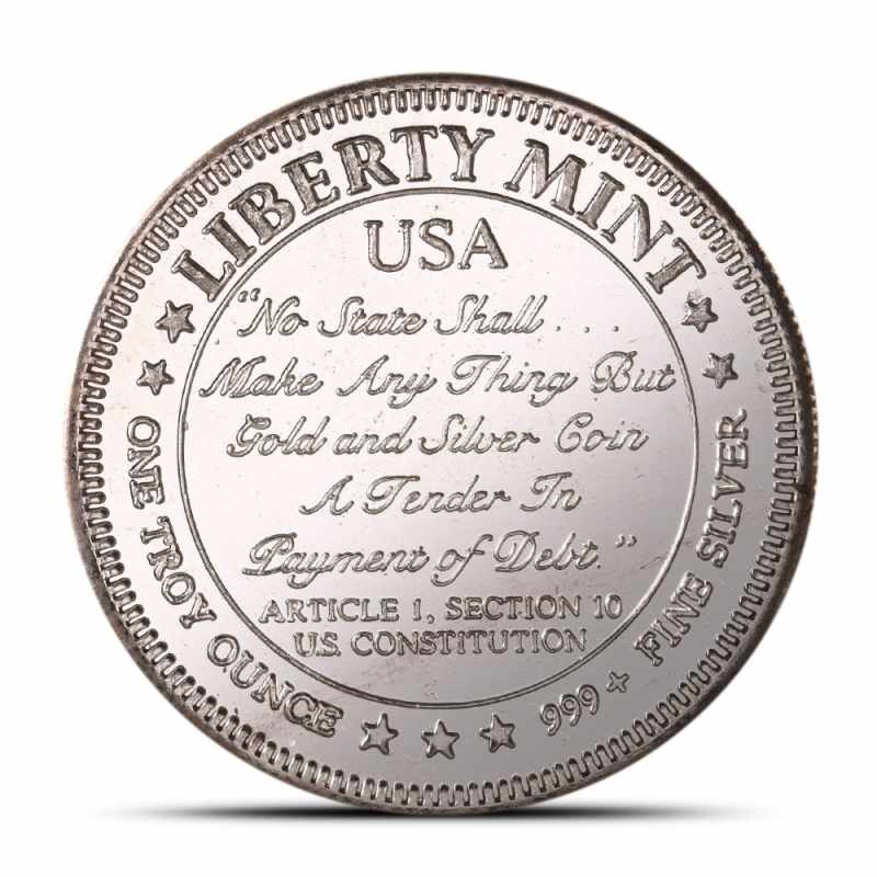 1 oz U.S.S Constitutional Ship Silver Round l JM Bullion™