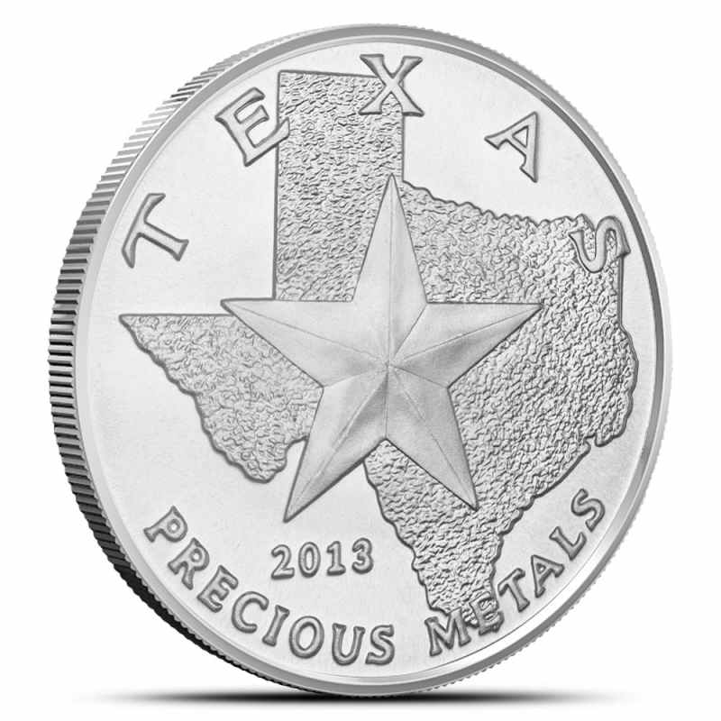 2013 1 oz Texas Mint Cowboy Silver Round (New) l JM Bullion™