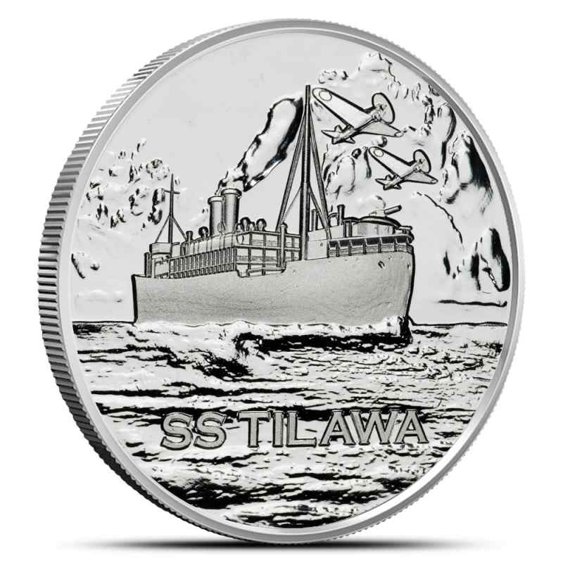 1 oz S.S. Tilawa Silver Round (New) l JM Bullion™
