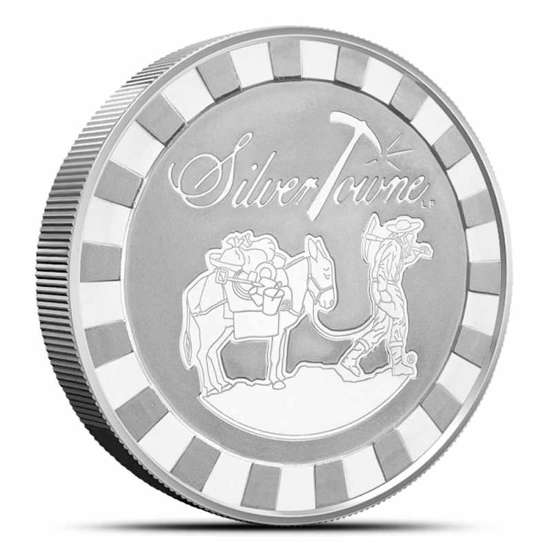 Buy 5 oz SilverTowne Stackable Silver Rounds l JM Bullion™