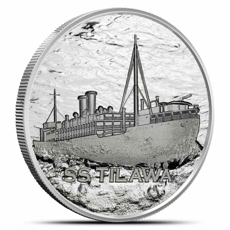 1 oz S.S. Tilawa Shipwreck Silver Round (New) l JM Bullion™