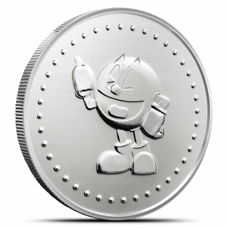 1 oz PAC-MAN Game Token Silver Round (BU) l JM Bullion™