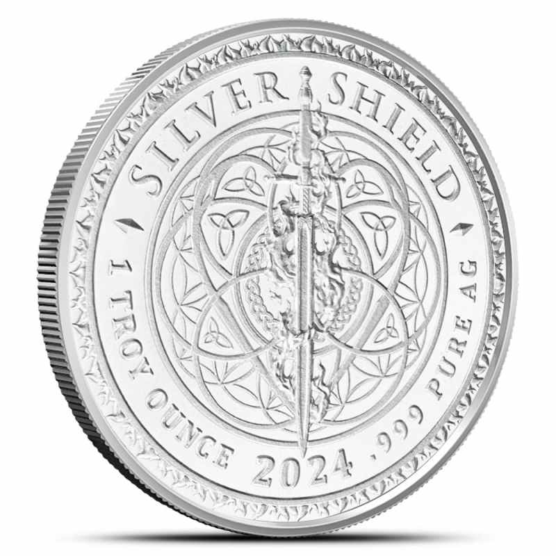 1 oz Liberty or Death Silver Shield Round (New) l JM Bullion™