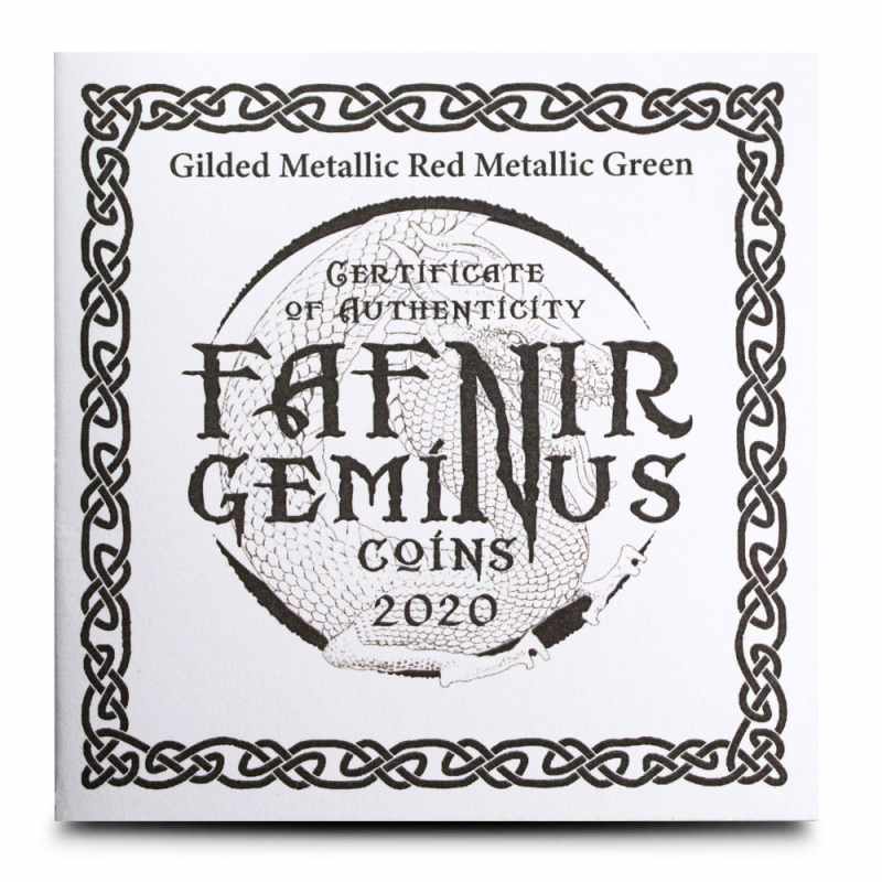 2020 Germania Beasts Fafnir Silver Space Red & Green Set l JM Bullion™