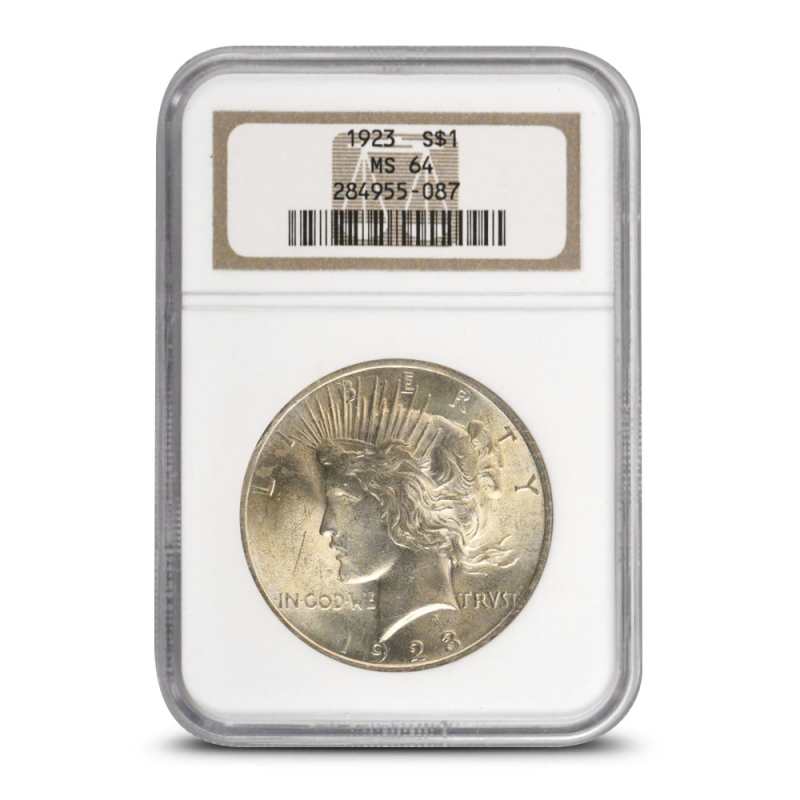 1923 Peace Silver Dollar Coin NGC MS64 l JM Bullion™