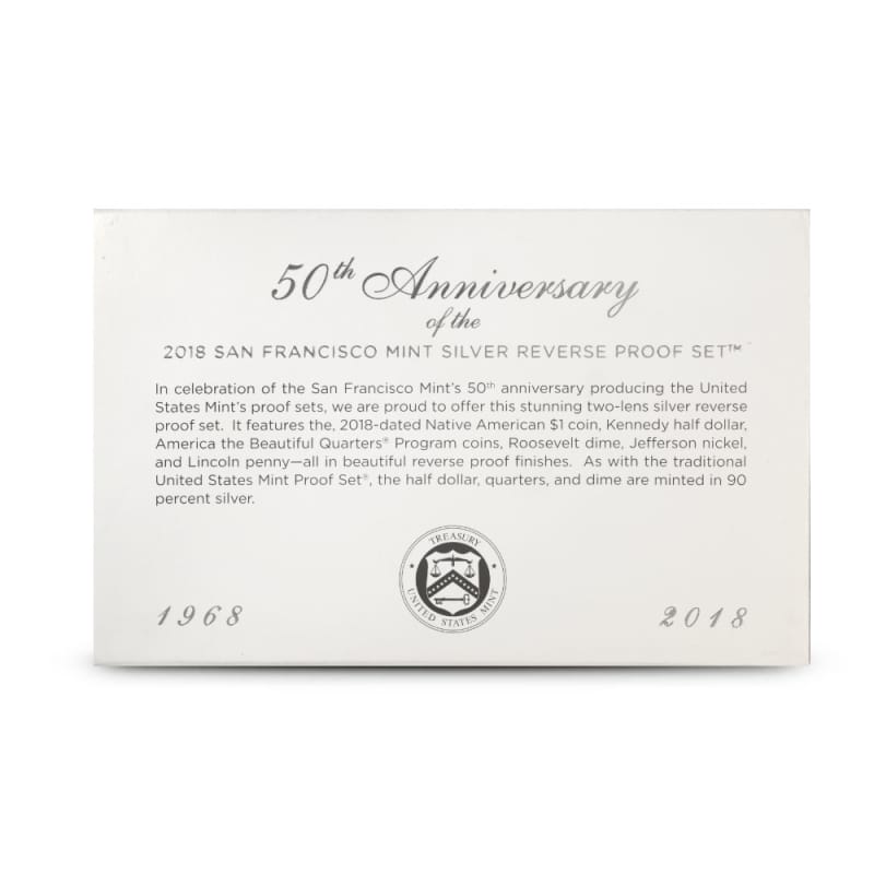 銀貨セット 2018-S US Mint Reverse Proof Silver Set l JM Bullion™