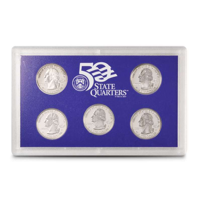 2002 US Mint Silver Proof Quarters Set l JM Bullion™