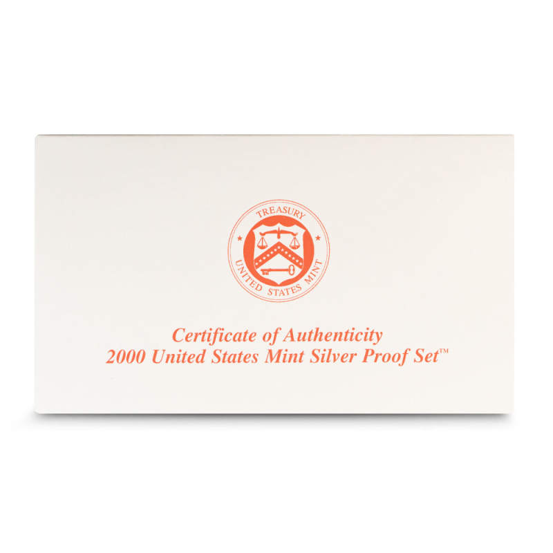 2000 US Mint Silver Proof Set l JM Bullion™