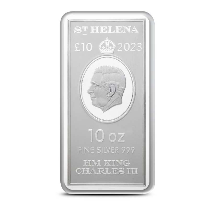 2023 St. Helena Rectangular Silver Standing Britannia Coin l JM
