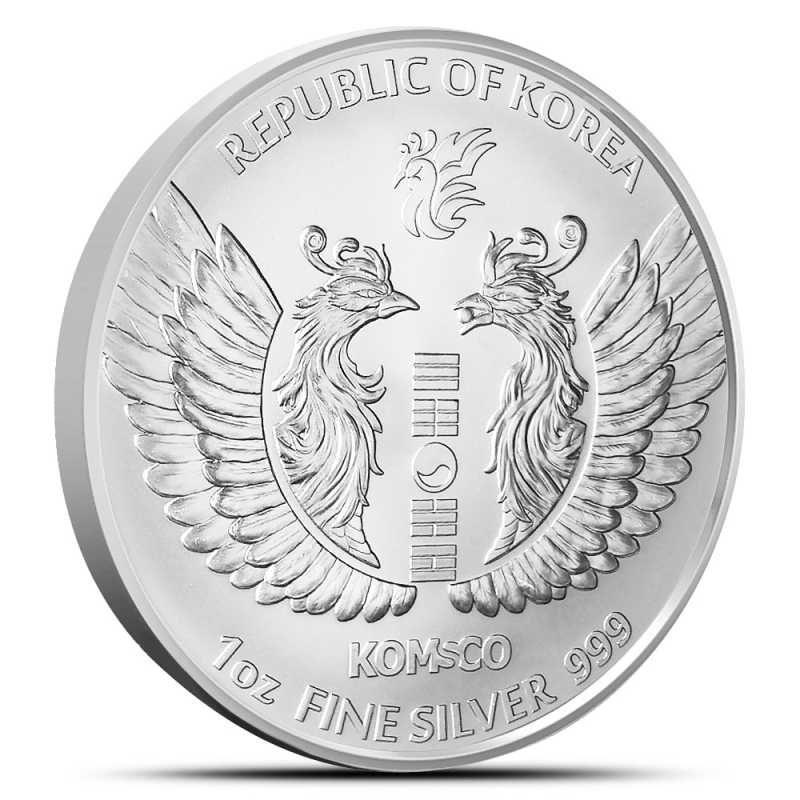 2024 1 oz South Korean Silver Phoenix (BU) l JM Bullion™