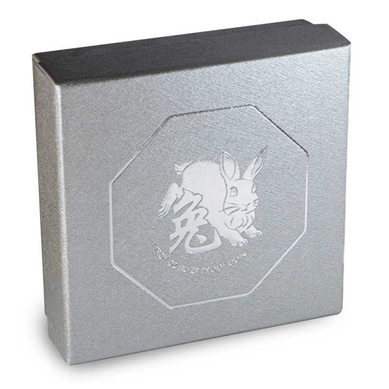 2023 1 oz Proof Singapore Silver Year of the Rabbit Coin l JM Bullion™