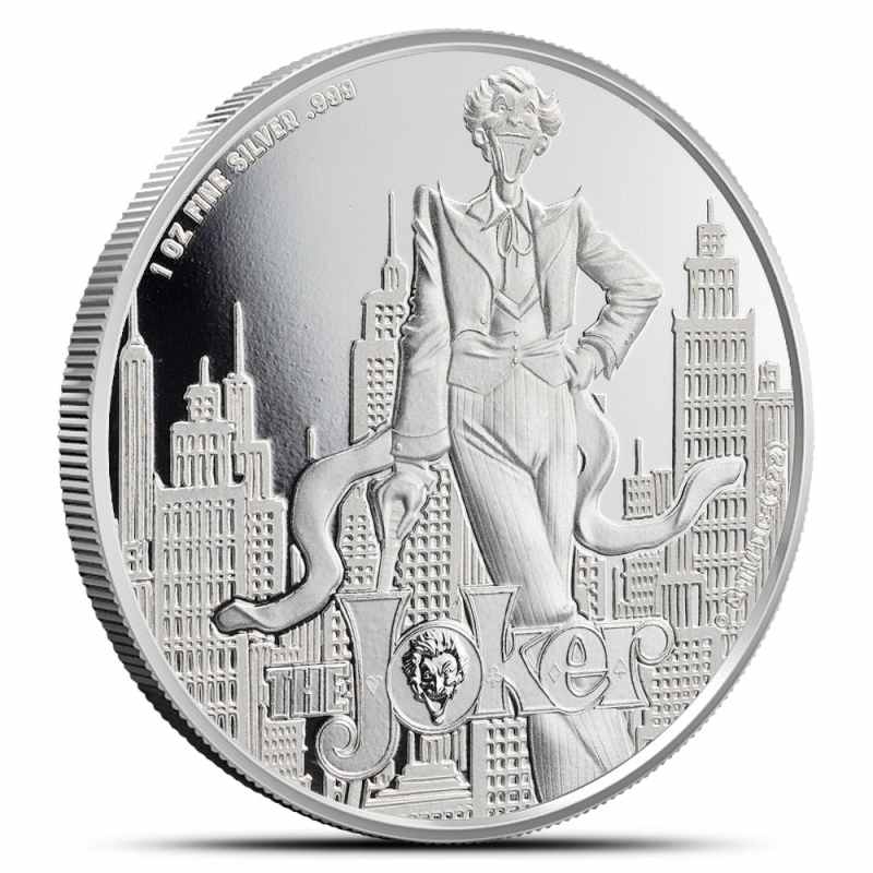 2024 1 oz Samoa Silver DC Comics The Joker Coin (BU) l JM Bullion™