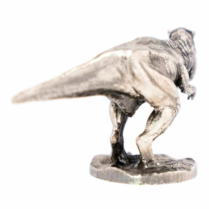 3 oz Antique Finish Tyrannosaurus Rex Silver Statue l JM Bullion™