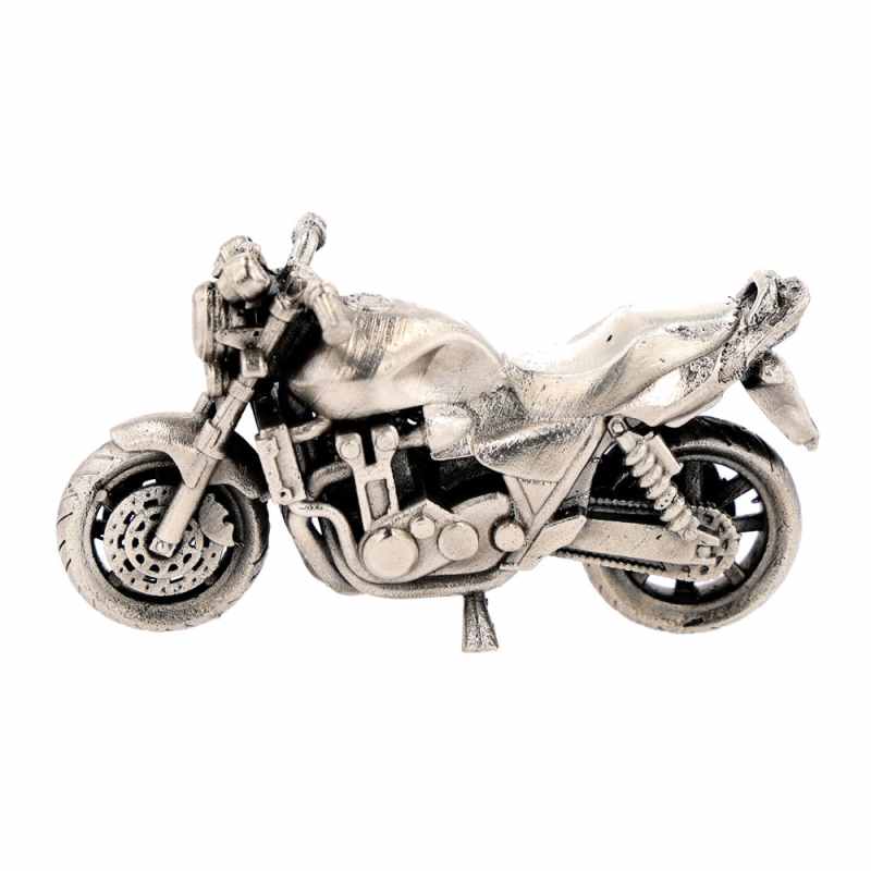3 oz Antique Finish Motorcycle Silver Statue l JM Bullion™