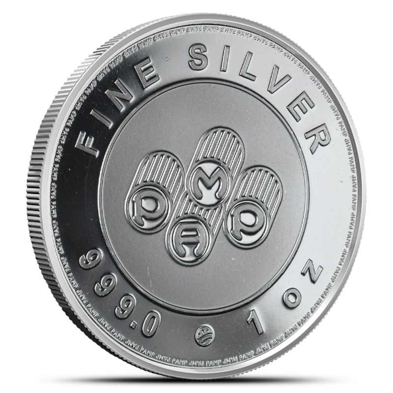 1 oz PAMP Suisse Lady of Liberty Silver Round l JM Bullion™