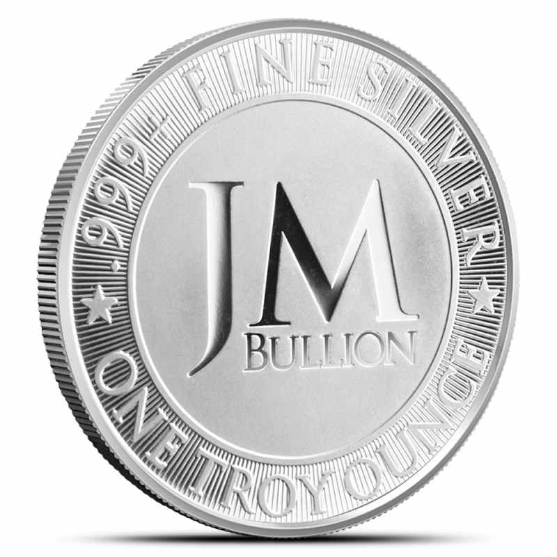 1 oz JM Bullion Buffalo Silver Round (Reverse Proof-Like, New) l