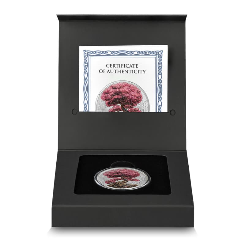 2025 1 oz Colorized Germania Yggdrasil Spring Silver Round l JM