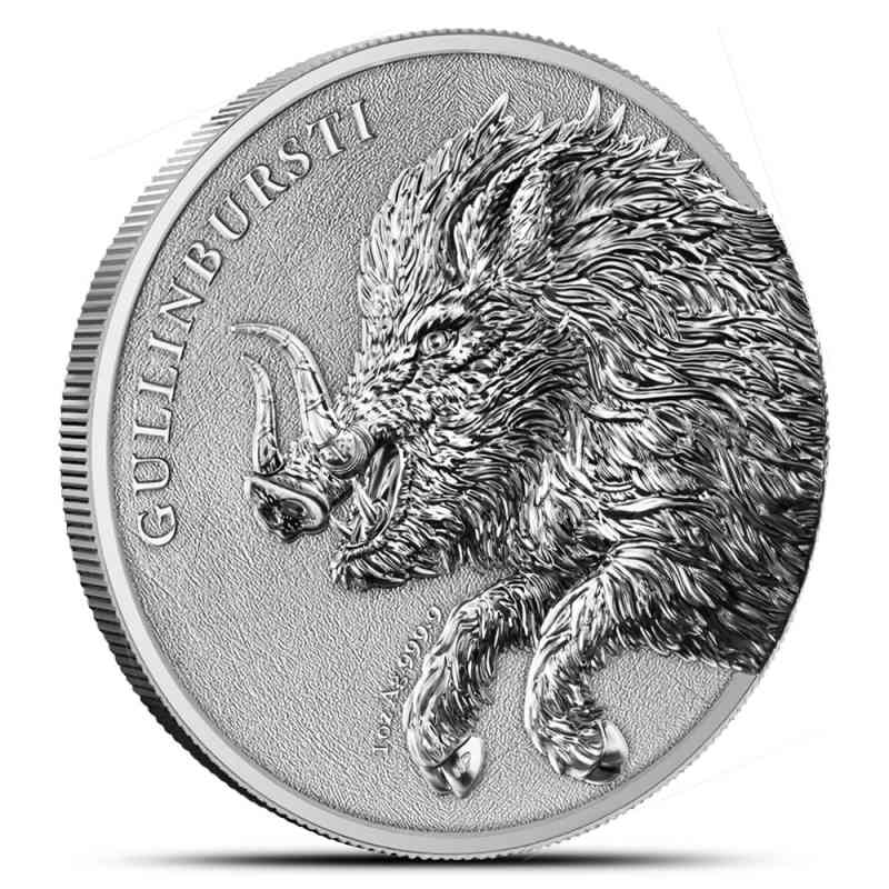 2025 1 oz Germania Beasts Gullinbursti Silver Round (BU)l JM Bullion™
