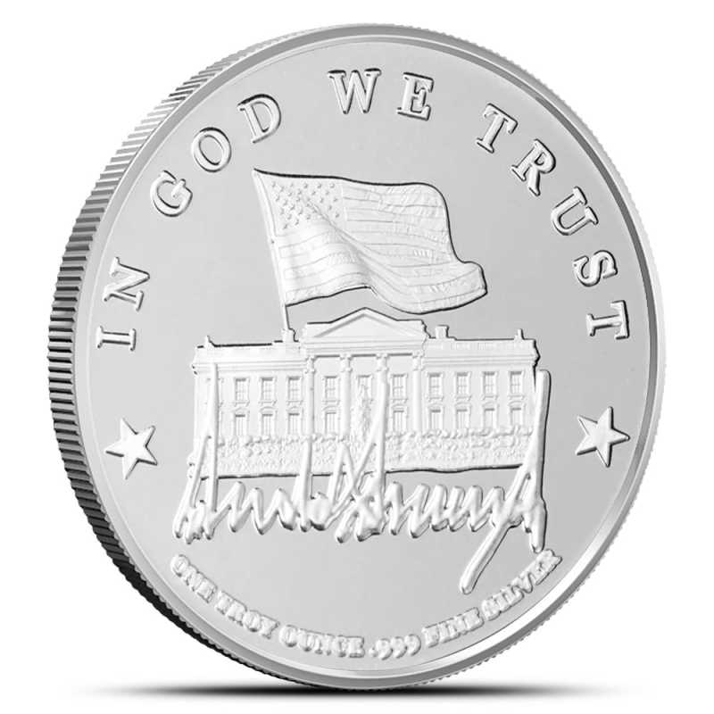 MAKE AMERICA GREAT トランプ 2020 銀貨 1オンス Donald Trump 1 oz