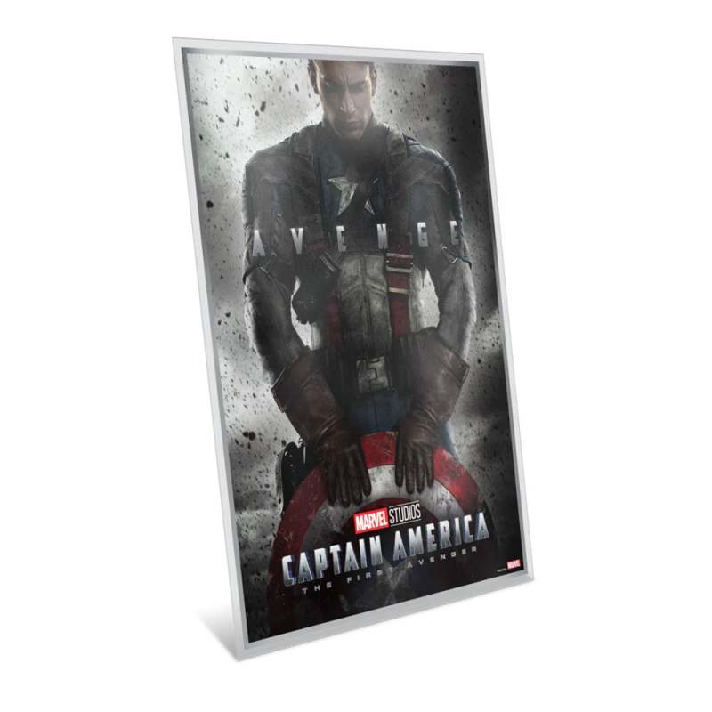 2025 1.5 oz Proof Niue Silver Marvel Infinity Saga Captain America