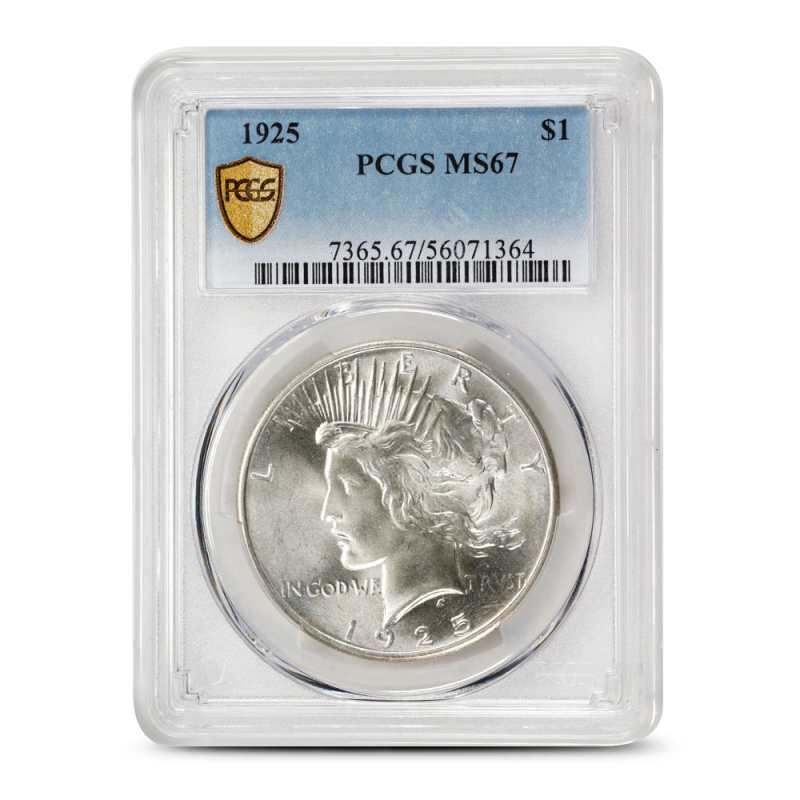 1925 Morgan Silver Dollar PCGS MS67 l JM Bullion™