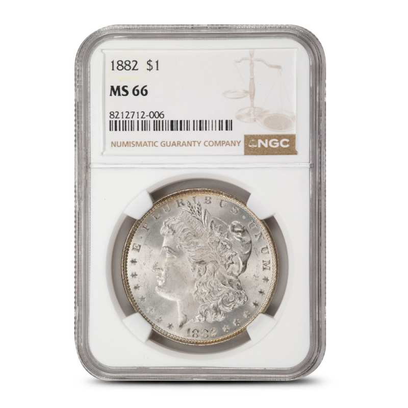 1882 Morgan Silver Dollar NGC MS66 l JM Bullion™