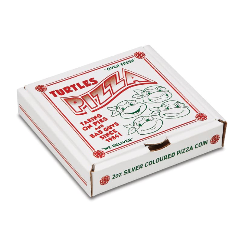2025 2 oz Colorized Tuvalu Silver TMNT Pizza Coin l JM Bullion™