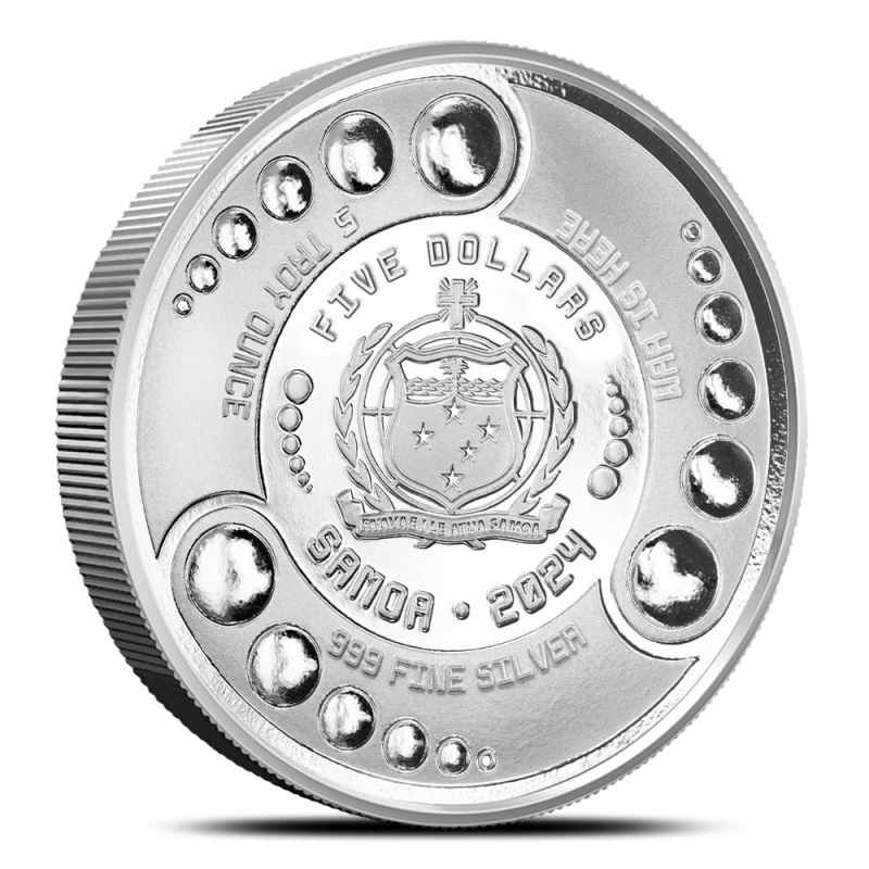 2024 5 oz Samoa Silver Alien Coin l JM Bullion™