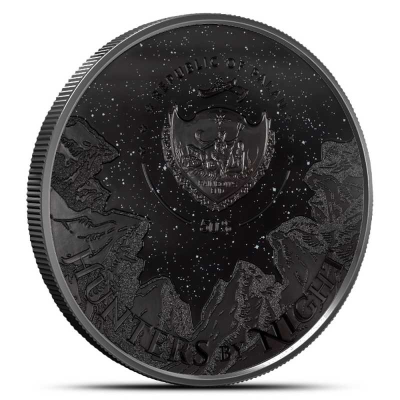 2025 1 Kilo Palau Silver Hunters By Night Ocelot Coin l JM Bullion™
