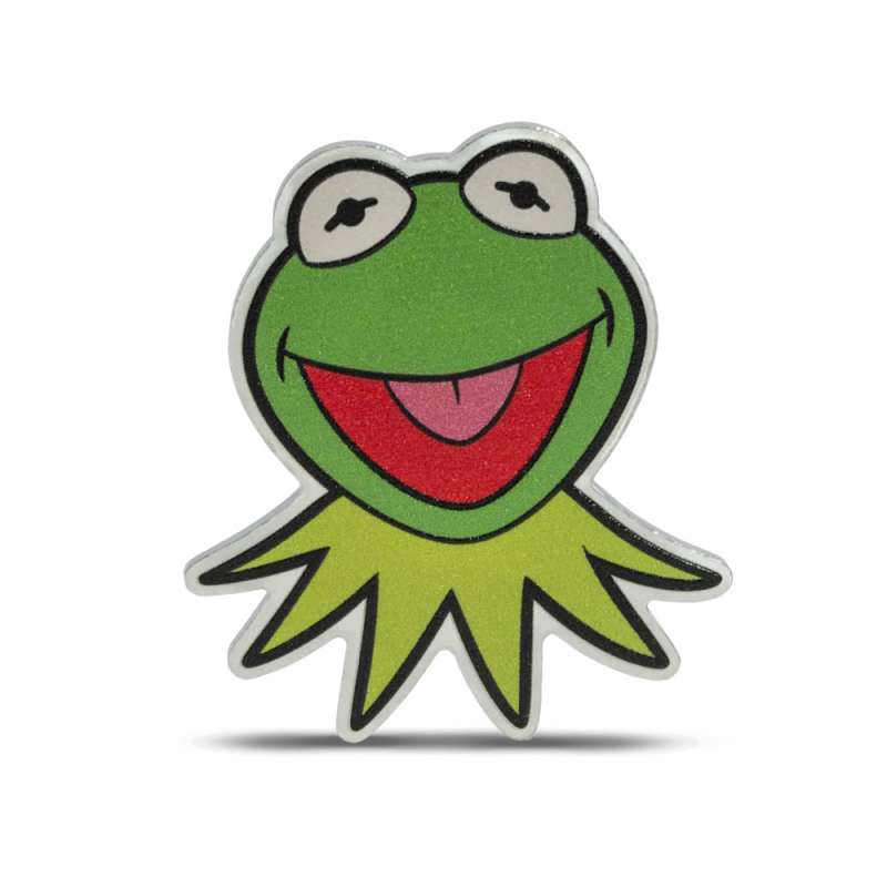 Kermit the Frog 限定版リング カーミット シルバー925 2025 1 oz Proof Colorized Niue Silver The Muppets 70th Anniversary