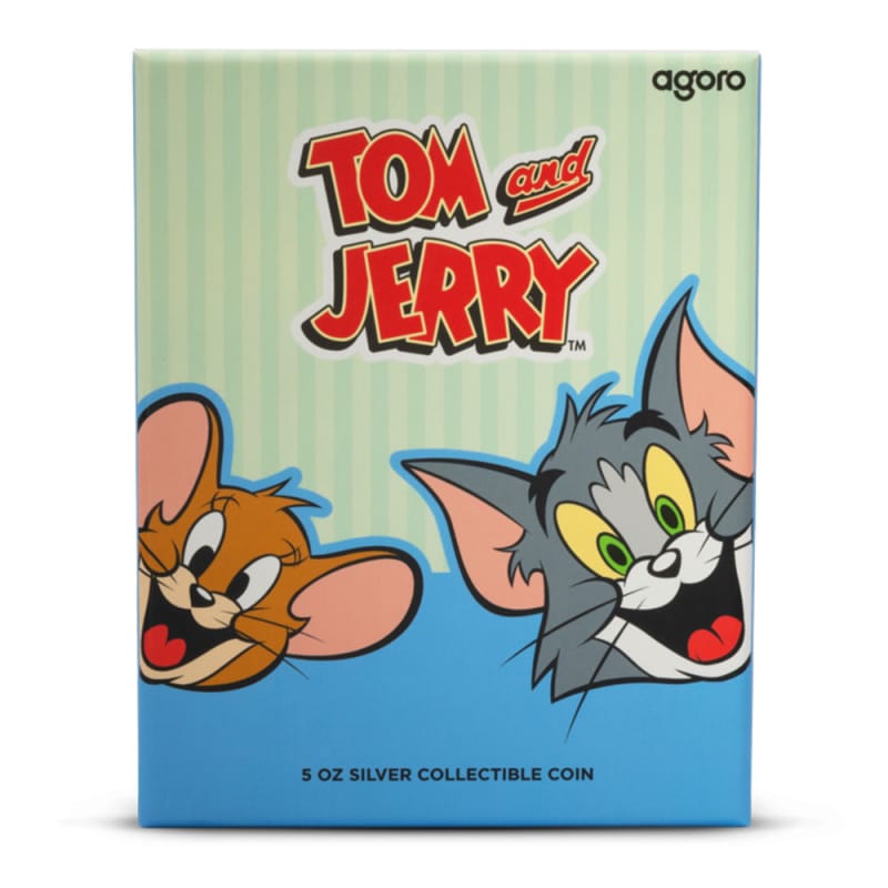 2025 Proof Colorized Niue Silver Tom and Jerry 85th Anniversary